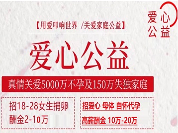 建平捐卵助孕生子 爱心志愿者招募